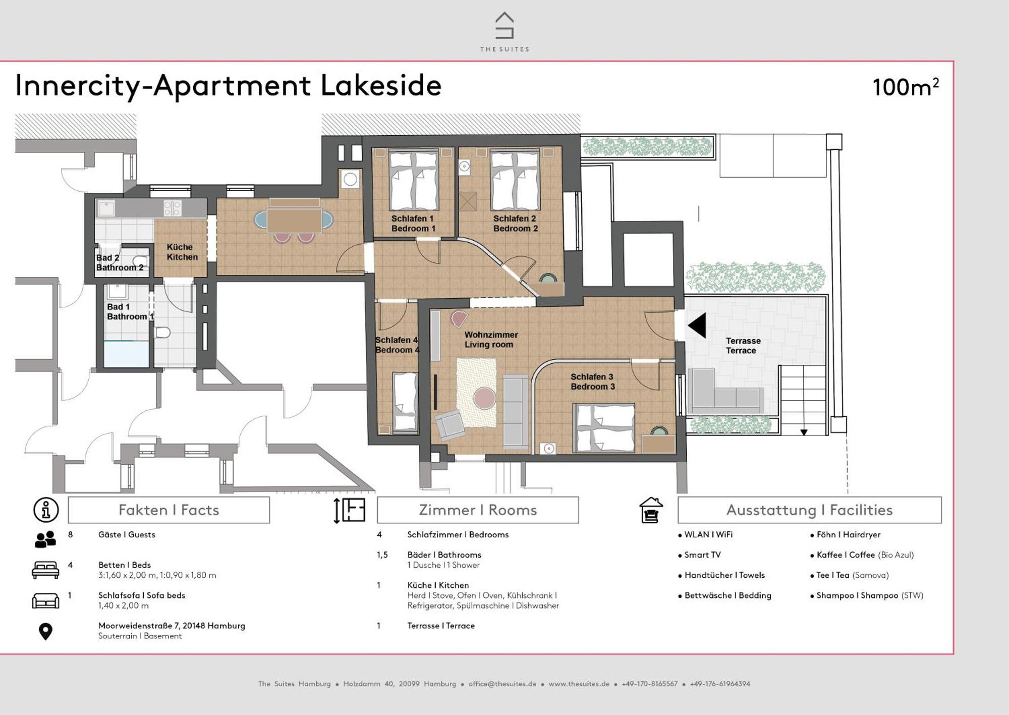 The Suites City Apartments Hamburg Exterior foto